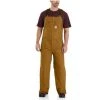 Men's Carhartt Quilt-Lined Washed Duck Overalls