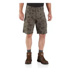 Men's Carhartt Rugged Flex® Relaxed Fit Canvas Work Cargo Shorts