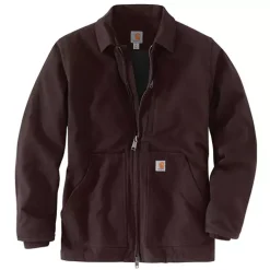 Men's Carhartt Washed Duck Sherpa Lined Jacket