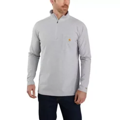 Men's Carhartt Relaxed Fit Medium Weight 1/4 Zip Shirt
