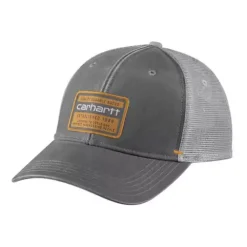 Men's Carhartt Canvas Mesh-Back Graphic Snapback Hat