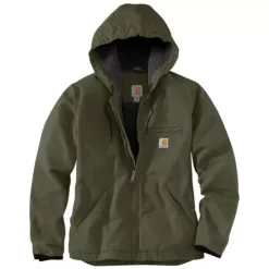 Women's Carhartt Washed Duck Sherpa Lined Jacket