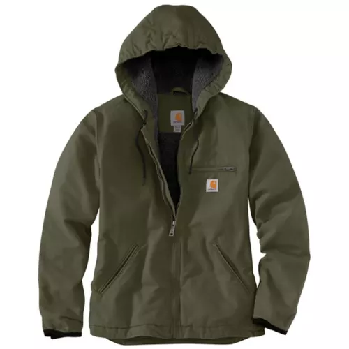 Women's Carhartt Washed Duck Sherpa Lined Jacket