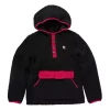 Girls' Carhartt 1/4 Snap Pullover Hoodie