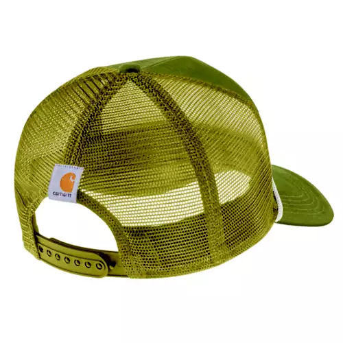 Carhartt Men's Canvas Mesh-Back Craft Patch Headwear Snapback Hat - Image 2