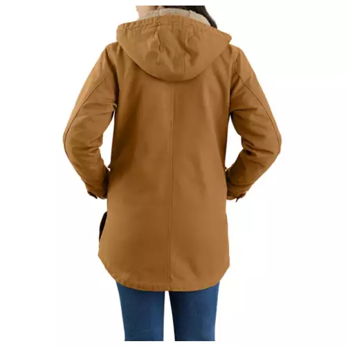 Women's Carhartt Loose Fit Washed Duck Jacket - Image 3
