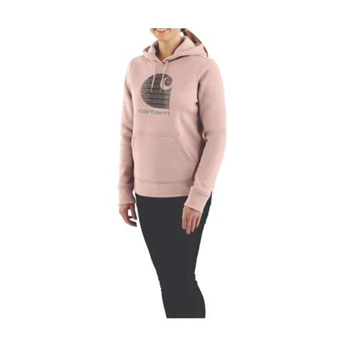 Women's Carhartt Rain Defender Midweight Graphic Hoodie - Image 2