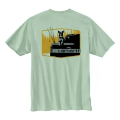 Men's Carhartt Loose Fit Heavyweight Dog Graphic Short-Sleeve Pocket T-Shirt