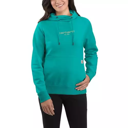 Women's Carhartt Force Relaxed Fit Lightweight Graphic Hoodie