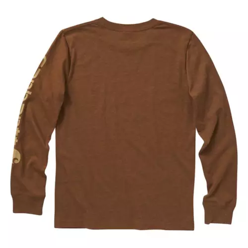 Boys' Carhartt Long-Sleeve 50th Logo T-Shirt - Image 2