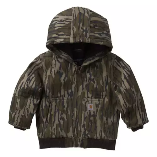 Toddler Boys' Carhartt Canvas Insulated Hooded Camo Active Jacket