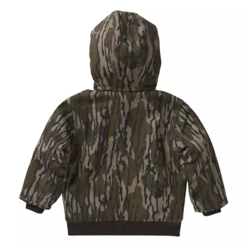 Toddler Boys' Carhartt Canvas Insulated Hooded Camo Active Jacket - Image 2