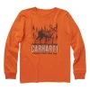 Boy's Carhartt Long-Sleeve Deer T-Shirt