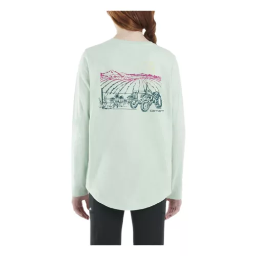 Girls' Carhartt Graphic Long Sleeve T-Shirt - Image 6