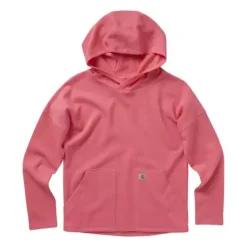 Girls' Carhartt Long-Sleeve Thermal Hooded Shirt Hoodie