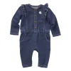 Baby Girls' Carhartt Denim Overalls