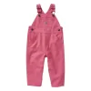 Baby Girls' Carhartt Canvas Bib Overalls