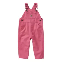 Baby Girls' Carhartt Canvas Bib Overalls