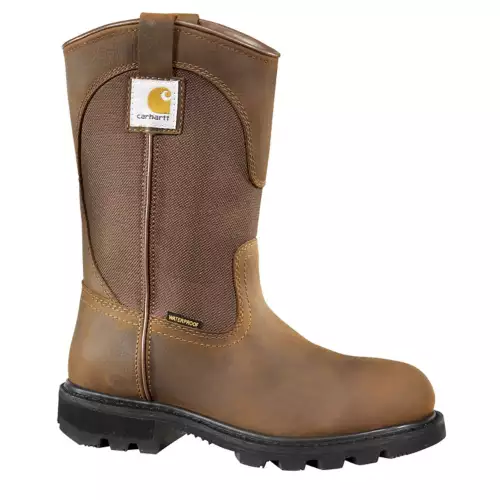 Women's Carhartt Traditional Welt 10" Wellington Soft Toe Waterproof Work Boots