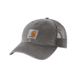Adult Carhartt Canvas Mesh-Back Snapback Hat