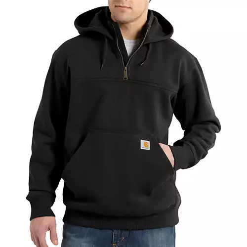 Men's Carhartt Rain Defender Loose Fit Heavyweight 1/4 Zip Hoodie