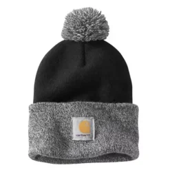 Women's Carhartt Knit Pom-Pom Cuffed Beanie
